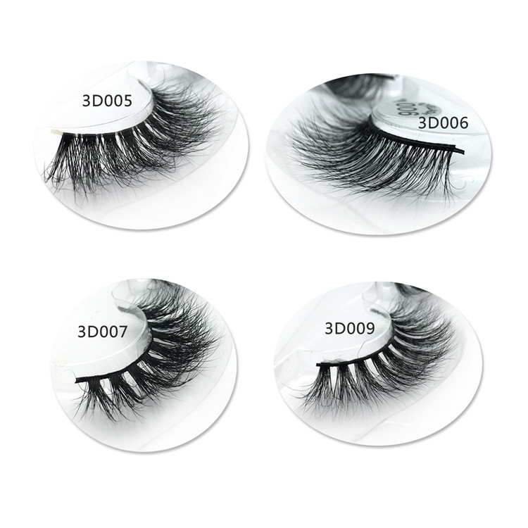Custom Natural Mink Eyelashes With Private Label PY1